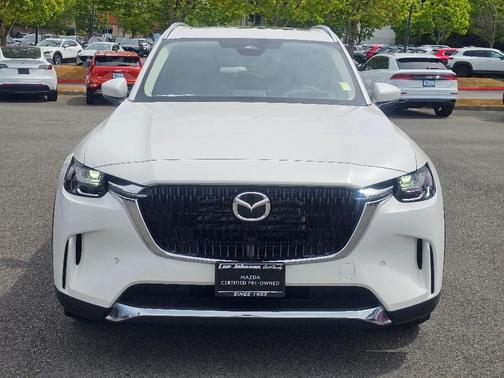 Rhodium White Metallic 2024 Mazda CX-90 Premium