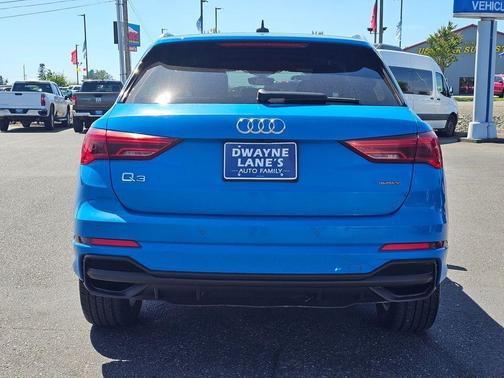 Turbo Blue 2023 Audi Q3 45 S line Premium