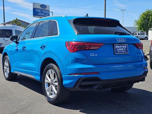 Turbo Blue 2023 Audi Q3 Premium 45 TFSI S line quattro Tiptronic