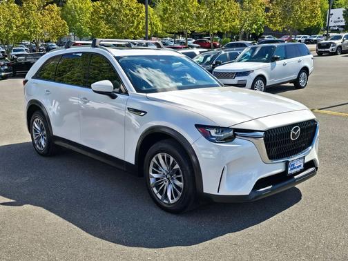 Rhodium White Premium 2024 Mazda CX-90 PHEV Preferred