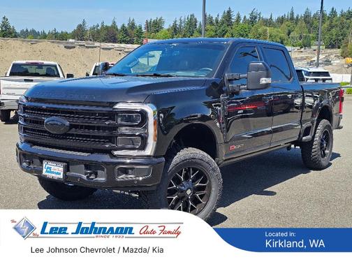 Agate Black Metallic 2026 Ford F-350 Platinum