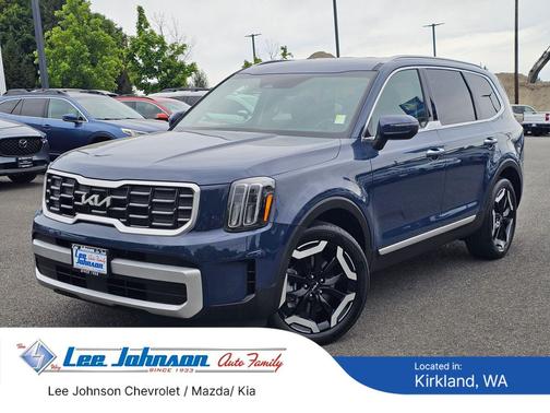 Midnight Lake Blue 2024 Kia Telluride S