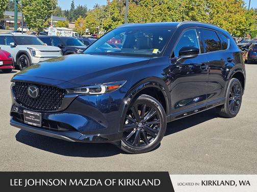 Deep Crystal Blue Mica 2024 Mazda CX-5 2.5 Turbo Premium