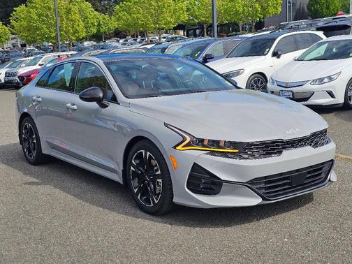 Wolf Gray 2022 Kia K5 GT-Line