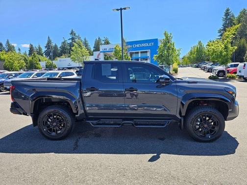 Black 2025 Toyota Tacoma Hybrid TRD PRO