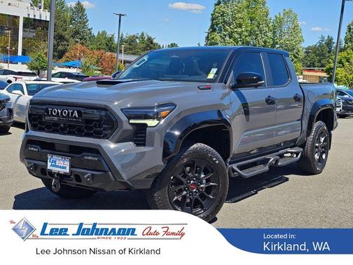 Black 2025 Toyota Tacoma Hybrid TRD PRO