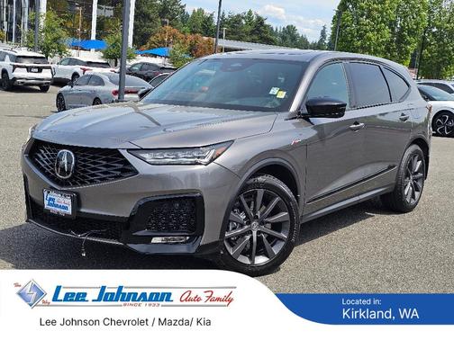 Liquid Carbon Metallic 2026 Acura MDX A-Spec