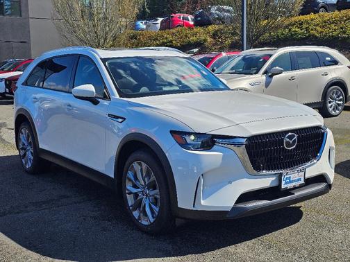 Rhodium White Premium 2026 Mazda CX-90 PHEV Preferred
