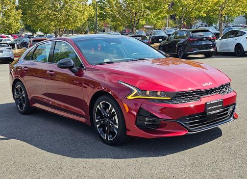Passion Red 2024 Kia K5 GT-Line