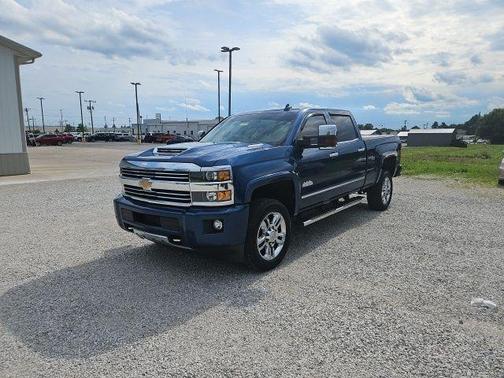 Deep Ocean Blue 2017 Chevrolet Silverado 2500 High Country