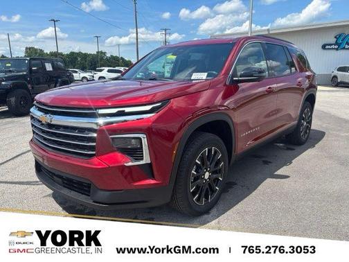 Radiant Red 2026 Chevrolet Traverse LT