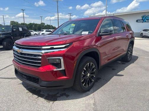 Radiant Red 2026 Chevrolet Traverse LT