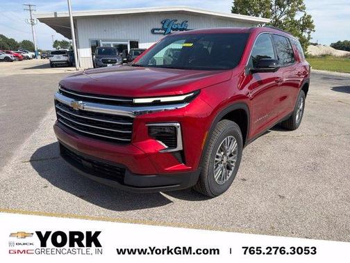 Radiant Red 2027 Chevrolet Traverse LT