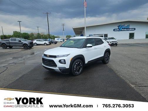 Summit White 2022 Chevrolet Trailblazer LT