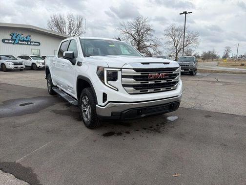 Summit White 2026 GMC Sierra 1500 SLE