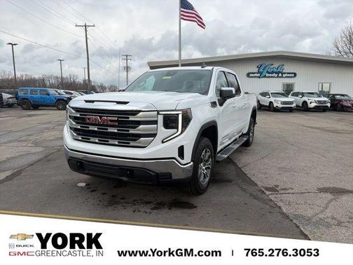 Summit White 2026 GMC Sierra 1500 SLE