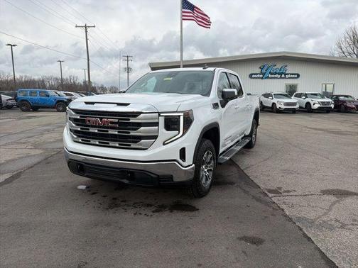Summit White 2026 GMC Sierra 1500 SLE