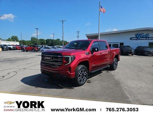 Volcanic Red 2026 GMC Sierra 1500 AT4