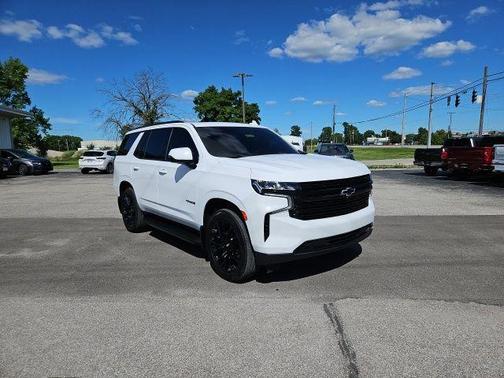 Summit White 2023 Chevrolet Tahoe RST