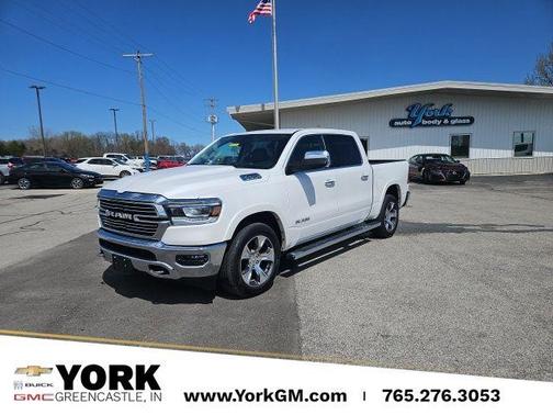 Ivory White 2022 RAM 1500 Laramie Truck
