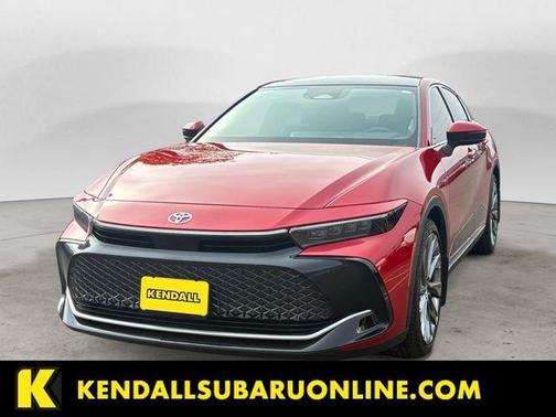 Red 2025 Toyota Crown Limited