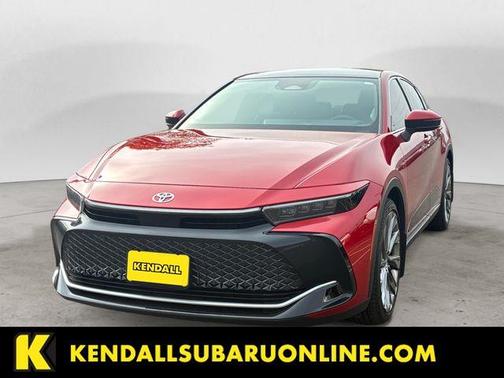 Red 2025 Toyota Crown Limited