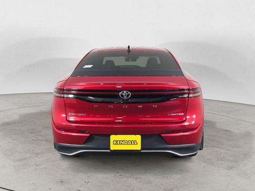 Red 2025 Toyota Crown Limited