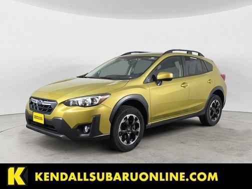 Plasma Yellow Pearl 2021 Subaru Crosstrek Premium
