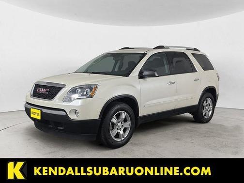 White Diamond Clearcoat 2012 GMC Acadia SLE