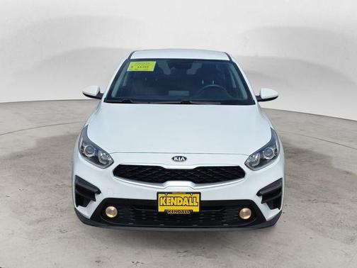 Clear White 2021 Kia Forte FE