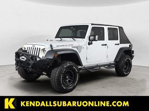 Bright White Clearcoat 2015 Jeep Wrangler Unlimited Rubicon