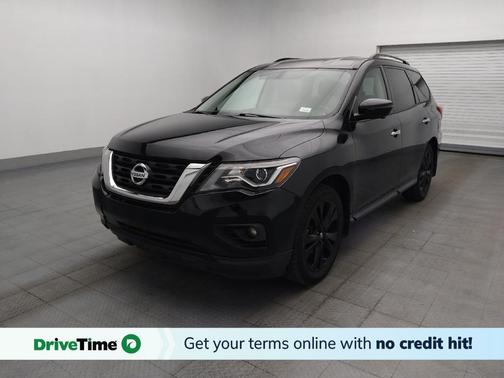 Magnetic Black 2018 Nissan Pathfinder SL