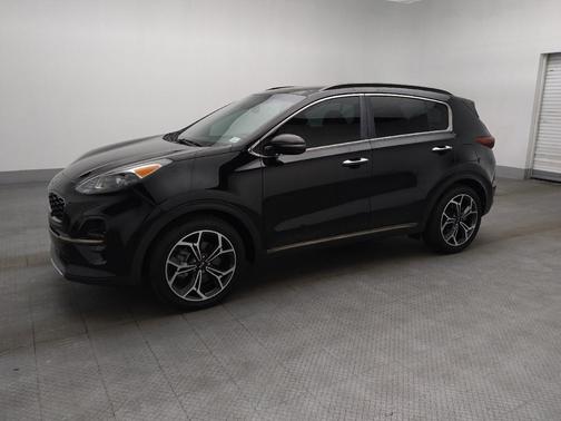 Black Cherry 2021 Kia Sportage SX Turbo