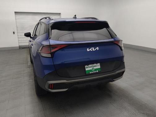 Sapphire Blue 2023 Kia Sportage X-Line