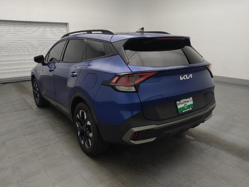 Sapphire Blue 2023 Kia Sportage X-Line