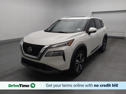 White 2021 Nissan Rogue SL