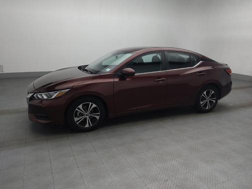 Red 2021 Nissan Sentra SV
