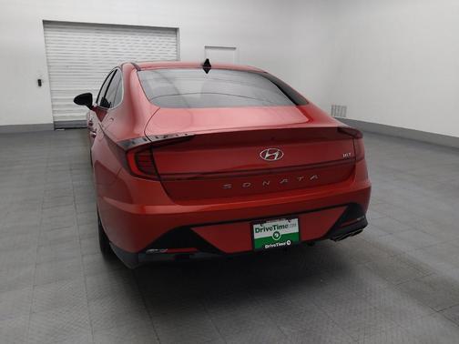 Calypso Red 2020 Hyundai SONATA SEL Plus