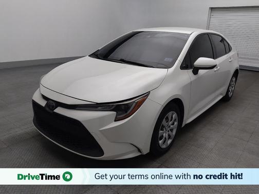 White 2020 Toyota Corolla LE