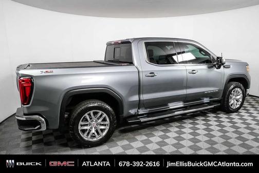 Satin Steel Metallic 2020 GMC Sierra 1500 SLT