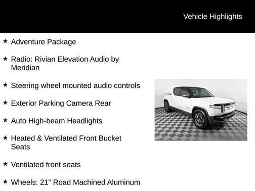 2022 Rivian R1T Adventure Package