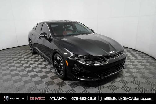 Ebony Black 2022 Kia K5 GT-Line