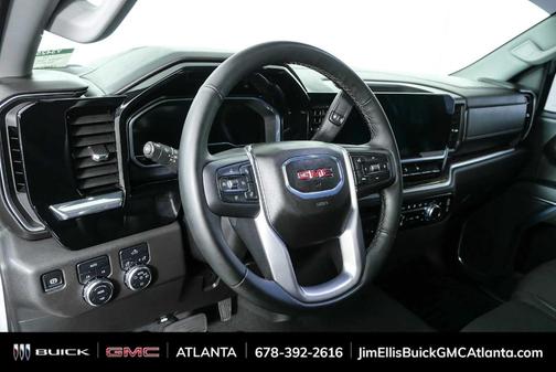 Summit White 2025 GMC Sierra 1500 Elevation