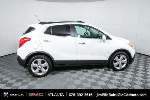 White Pearl Tri-Coat 2016 Buick Encore Leather