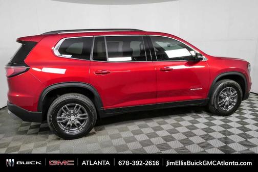 Volcanic Red 2026 GMC Acadia Elevation
