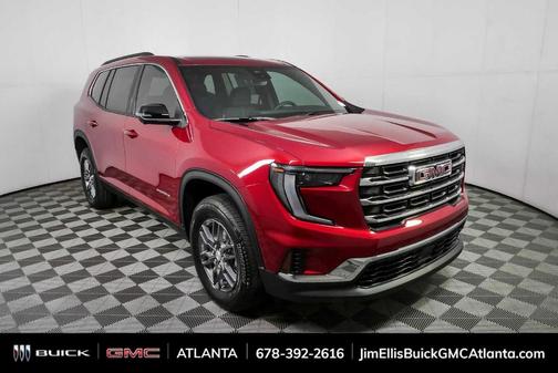 Volcanic Red 2026 GMC Acadia Elevation