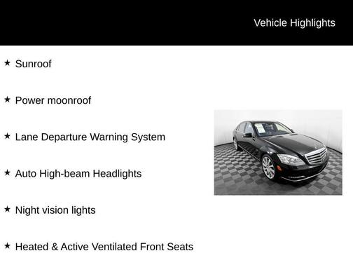 2013 Mercedes-Benz S-Class S 600