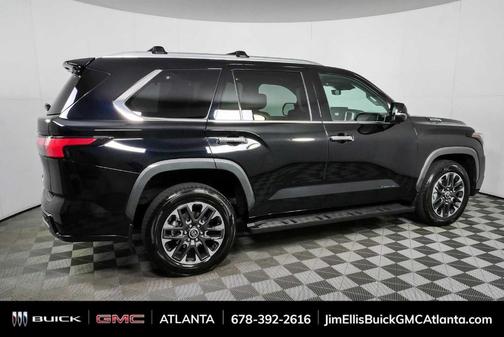 Midnight Black Metallic 2024 Toyota Sequoia Limited