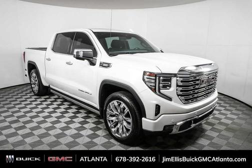 White Frost Tri-Coat 2024 GMC Sierra 1500 Denali