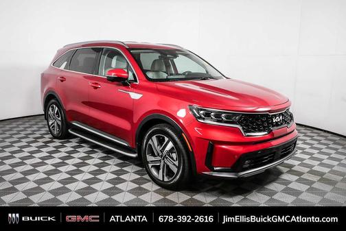 Runway Red 2023 Kia Sorento Hybrid SX Prestige